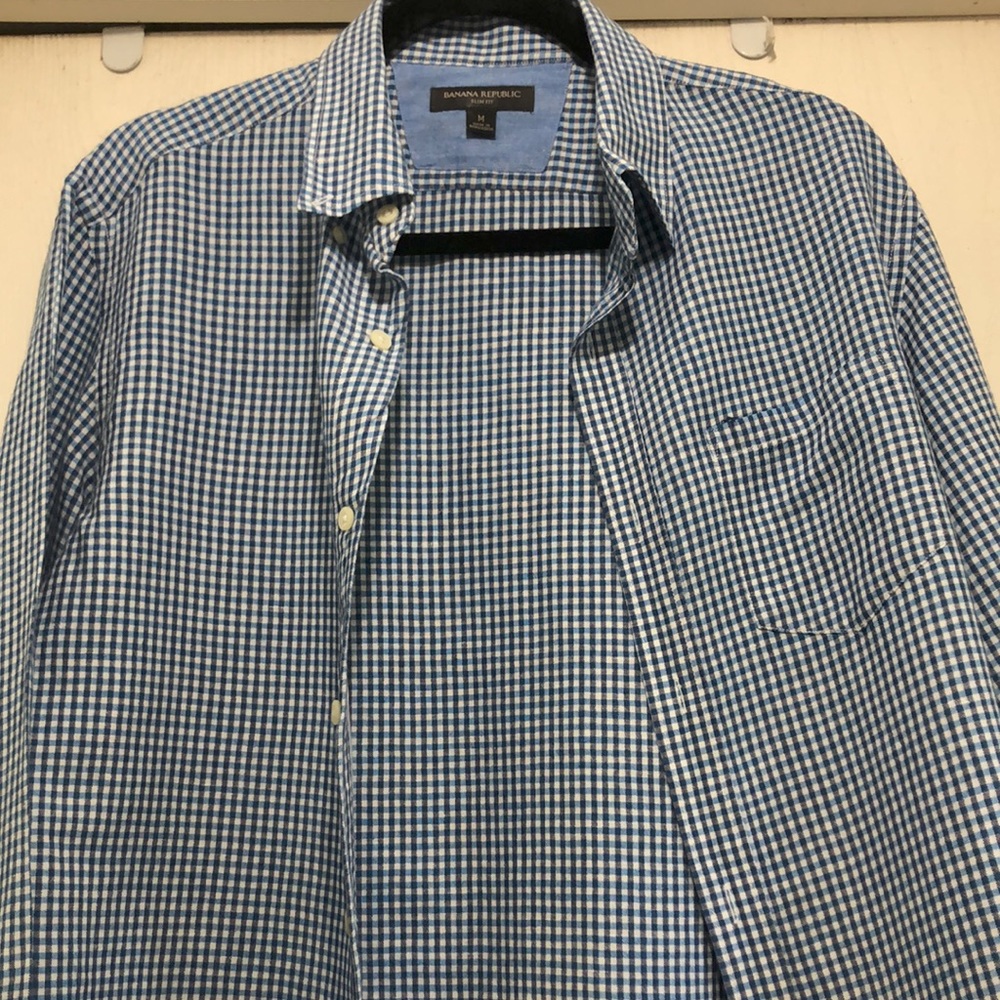 Banana Republic button down long sleeve shirt - Picture 3 of 3